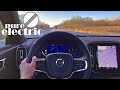 Volvo C40 Recharge | Pure Electric SUV Coupe | 408 PS | POV Topspeed Drive | Autobahn