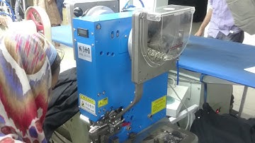 Automatic Snap Button Machine