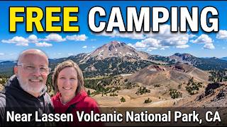 FREE CAMPING NEAR LASSEN VOLCANIC NATIONAL PARK! | Big Pine Dispersed Camping, California