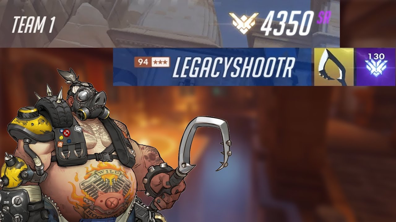 HIGH SR HOG PLAYS (Overwatch) YouTube