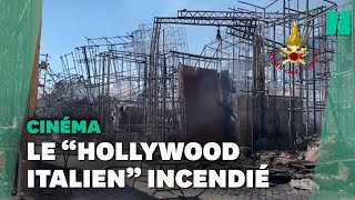 À Rome, les studios de cinéma Cinecittà détruits en partie par le feu