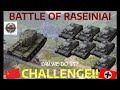 BATTLE OF RASEINIAI - KV-2 vs 7 Pz. III’s - CHALLENGE!! (Can We Also Do It?) | WOT BLITZ