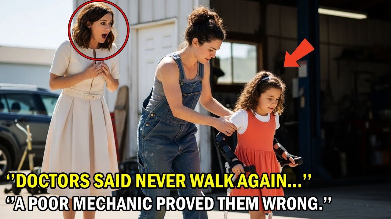 A Poor Mechanic Performs a Miracle for a Billionaire's Disabled Daughter—Her Parents Break Down in