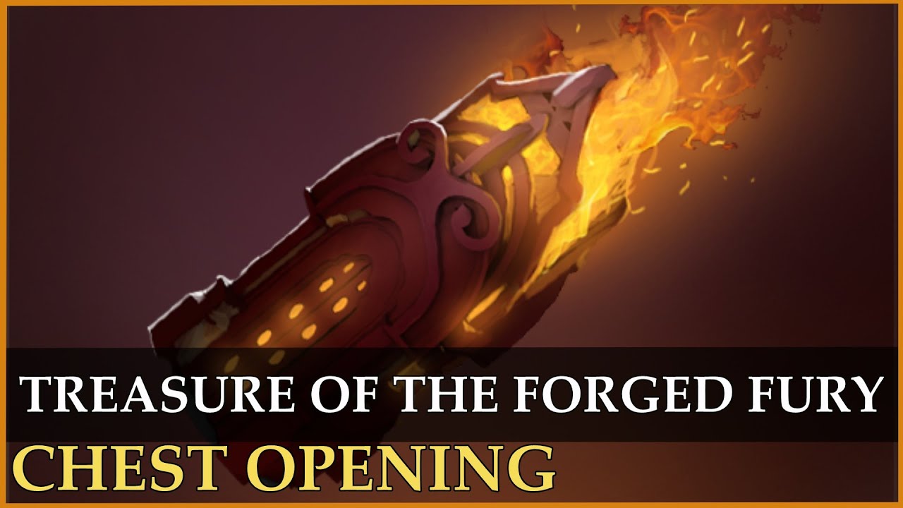 DOTA 2 - Chest Opening #9 Treasure of the forged fury[6.82 chest]