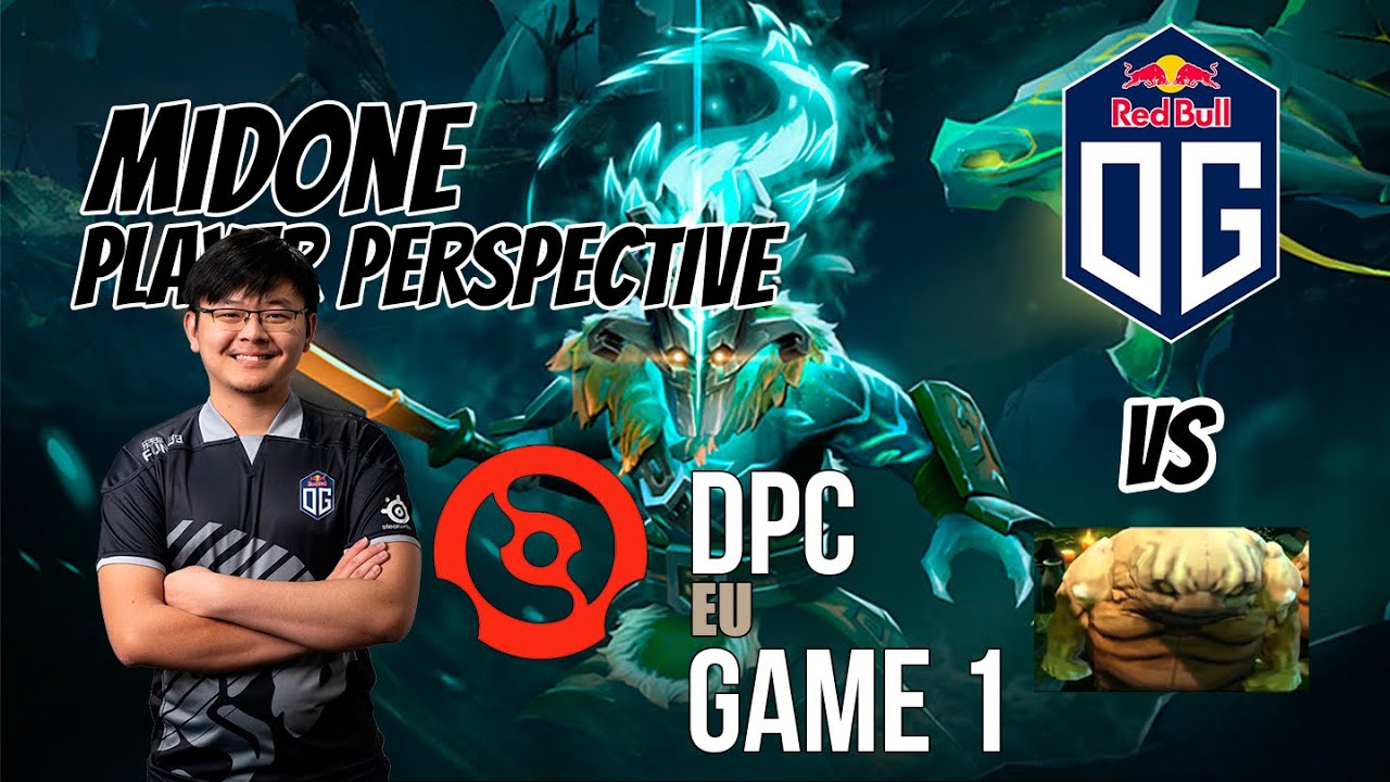 MidOne [Juggernaut] player perspective - OG VS MUDGOLEMS - DPC EU - GAME 1