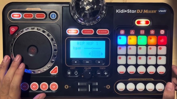 DJ Pryme gives a breakdown of the Vtech KidiStar DJ Mixer from Costco. 🎛️  