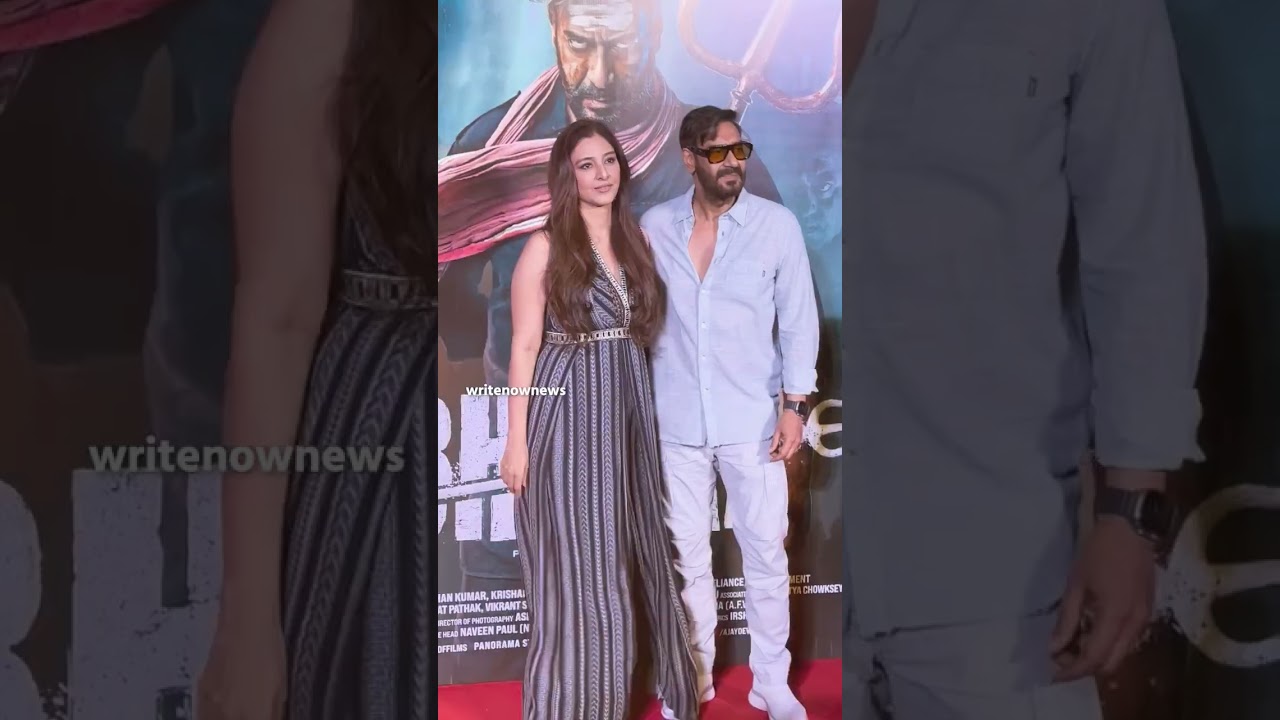 Bholaa starcast Ajay Devgn and Tabu launches Cinepolis Movie Promotion BHOLAA