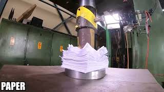 Best Dangerous and Strongest Hydraulic Press Moments Compilation VOL 3