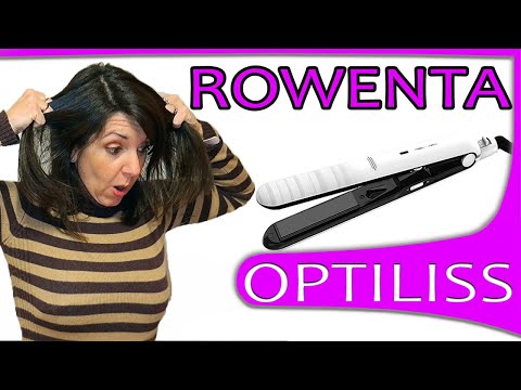 😍 Plancha de pelo Rowenta Optiliss SF 3210: Mi opinión tras probarla. 