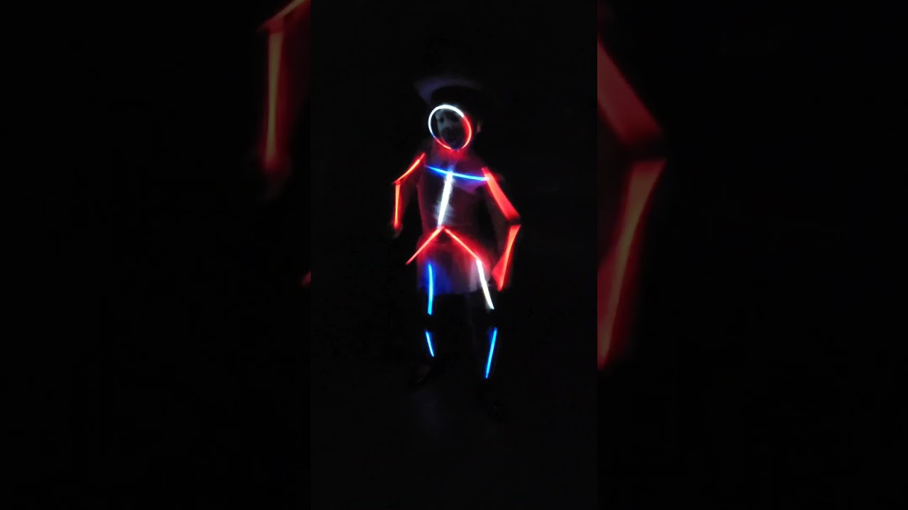 💀 DIY Light Sticks → Dancing Skeleton Ghosts! 👻✨