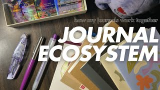 My Journal Ecosystem | How I Use Multiple Journals Together