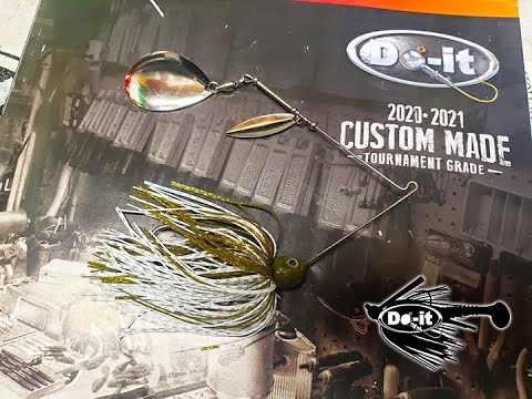 Making A Spinnerbait with Poisontail Jig Mold - That Guy Skimpy - Do-It  Molds 