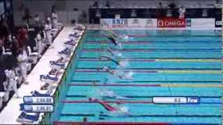 World Record Katinka Hosszu - Fina Swimming World Cup Eindhoven 2013 - 200m IM women - heat 2