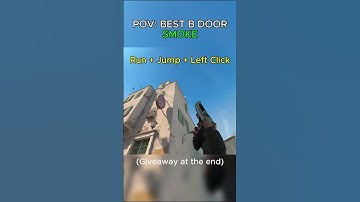POV: NEW Meta B Door Smoke on DUST 2 from DONK? #cs2 #cs #csgo #pov #smoke #dust2