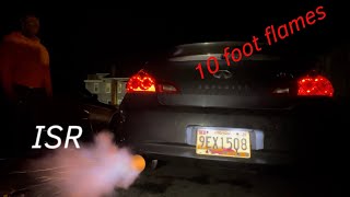 Infiniti g37x Sedan isr Performance Single GT Exhaust