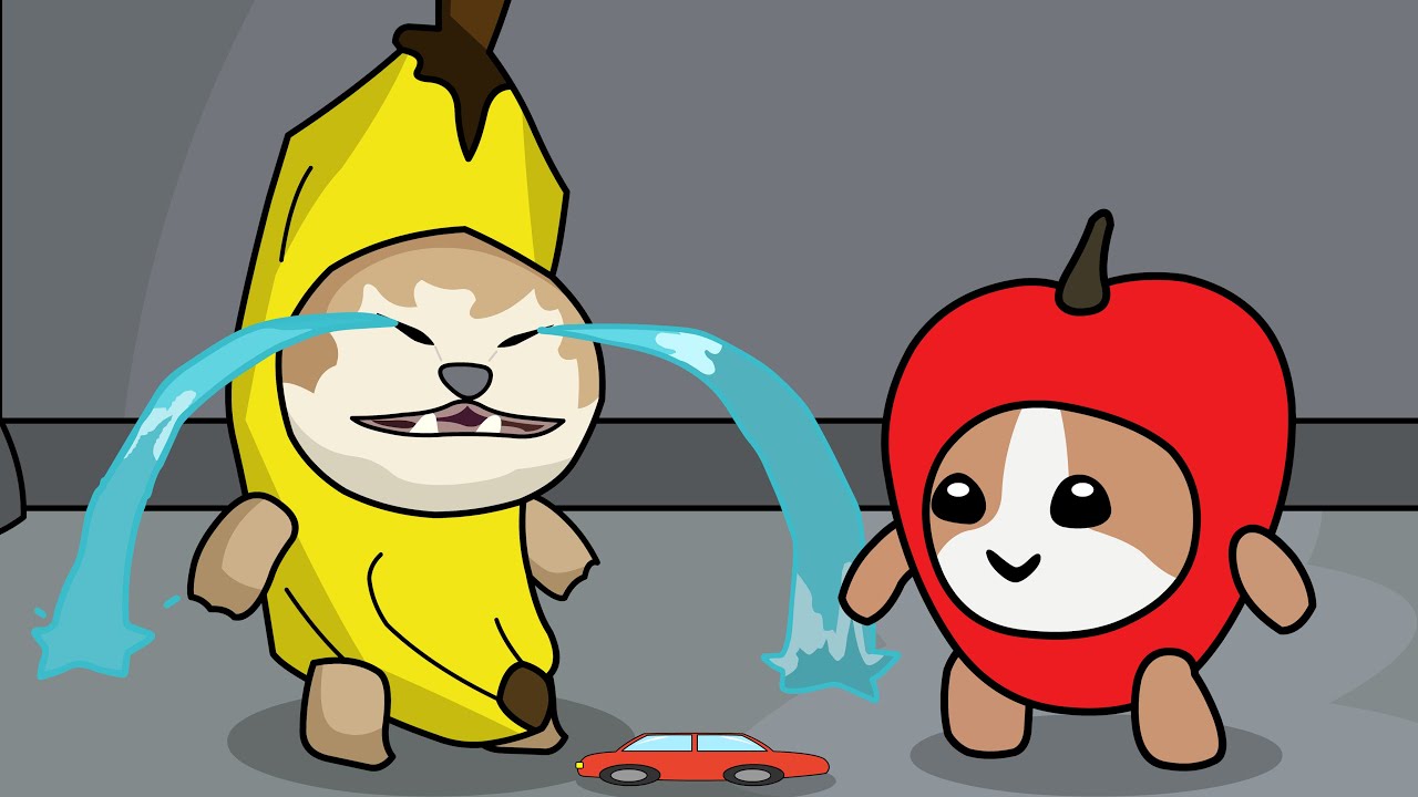 Banana Cat vs Apple Cat 🤣🤣🤣 Funny Animation YouTube