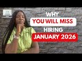 Why You’ll Miss January 2026 Hiring If You’re Doing This
