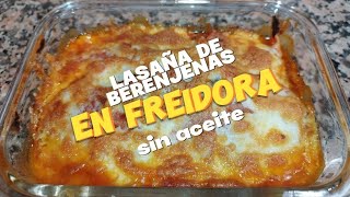 LASAÑA DE BERENJENA EN FREIDORA DE AIRE(SIN ACEITE)#cecotec #freidoradeaire screenshot 4