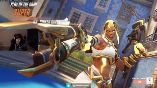 POTG! #1 BEST JUNKER QUEEN IN THE WORLD - SUPER! OVERWATCH 2 GAMEPLAY SEASON 2