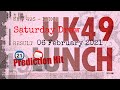 UK49s LUNCH  Math teacher HIT21  How to win Feb 07 and ...