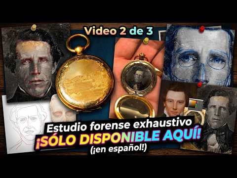 2 de 3 - Estudio forense exhautivo de la FOTO DE JOSÉ SMITH Evidencias, máscara mortuoria, pinturas