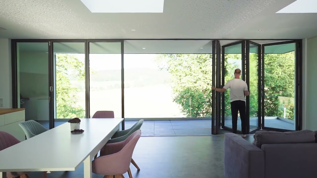 Solarlux Glas-Faltwand - Flexibilität in jeder Hinsicht