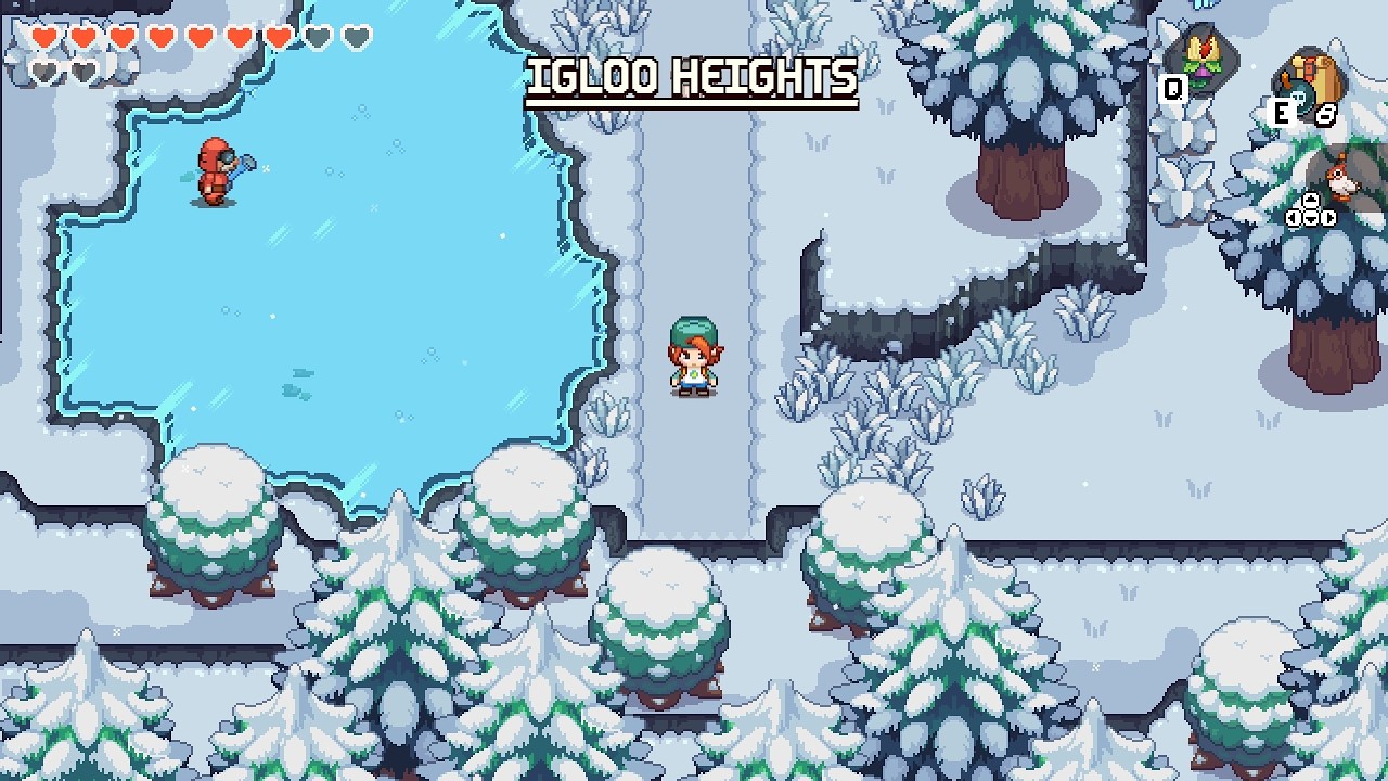 Under The Island how to get to igloo heights + treasures along the way