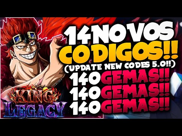 LANÇOU!! 15 NOVOS *EXCLUSIVOS* CODES SECRETOS no KING LEGACY CODIGOS! (King  Piece Codes) - ROBLOX 