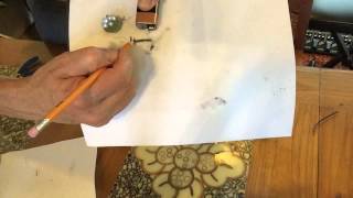 Pencil on paper as an electrical circuit. It works!
