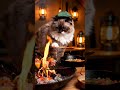 A Ragdoll Cat is Cooking Hawaiian Pineapple BBQ Ribs