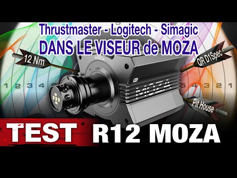 Test Moza R12 : Thrustmaster, Logitech, Simagic dans le viseur de Moza