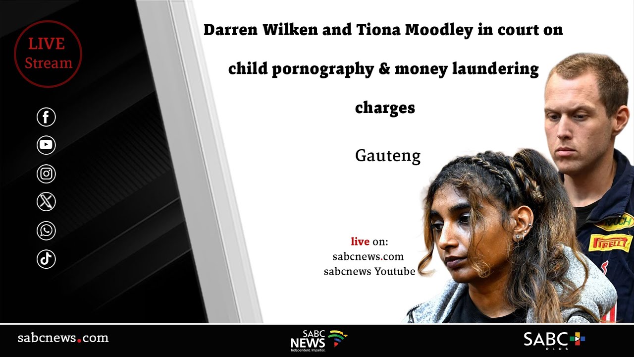 Darren Wilken and Tiona Moodley appear in the Randburg Magistrate's Court