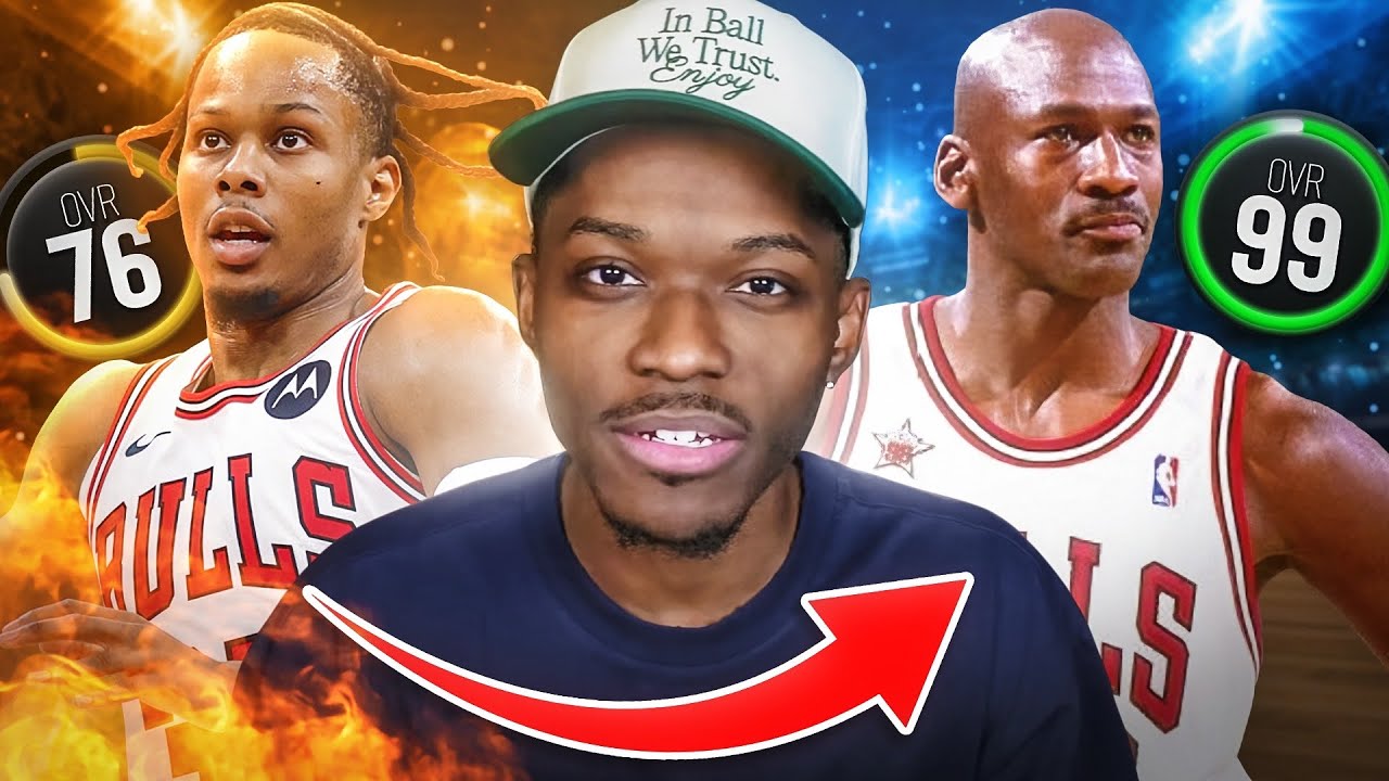 Я заменил ВСЕХ плохих игроков стартового состава легендой НБА