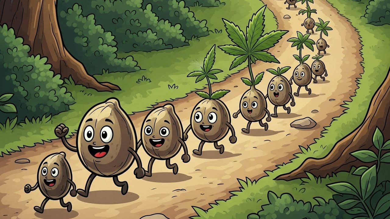 The Incredible Journey of a Seed (Time Lapse)