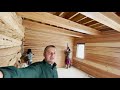 Montana Homestead- Sanding, Masking, Interior Varnish