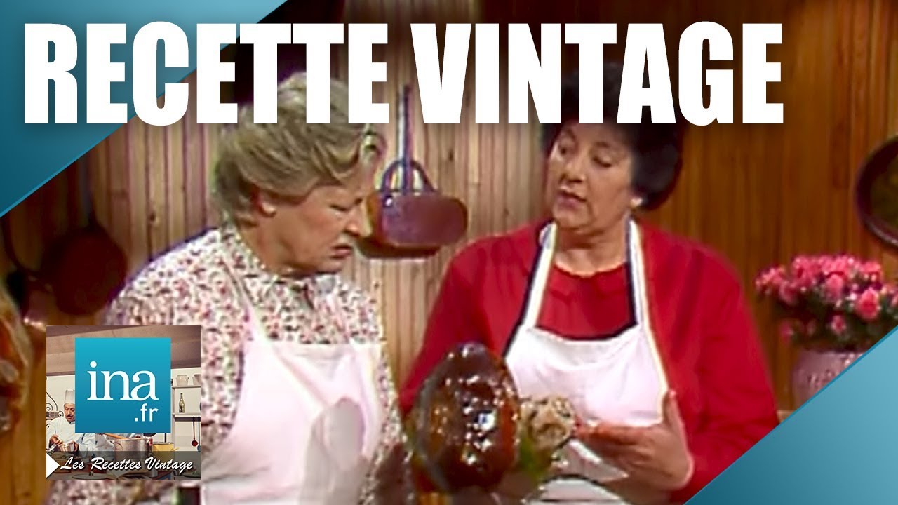 Recette : Galettes de foie gras au fumet de vieux cèpes | Archive INA