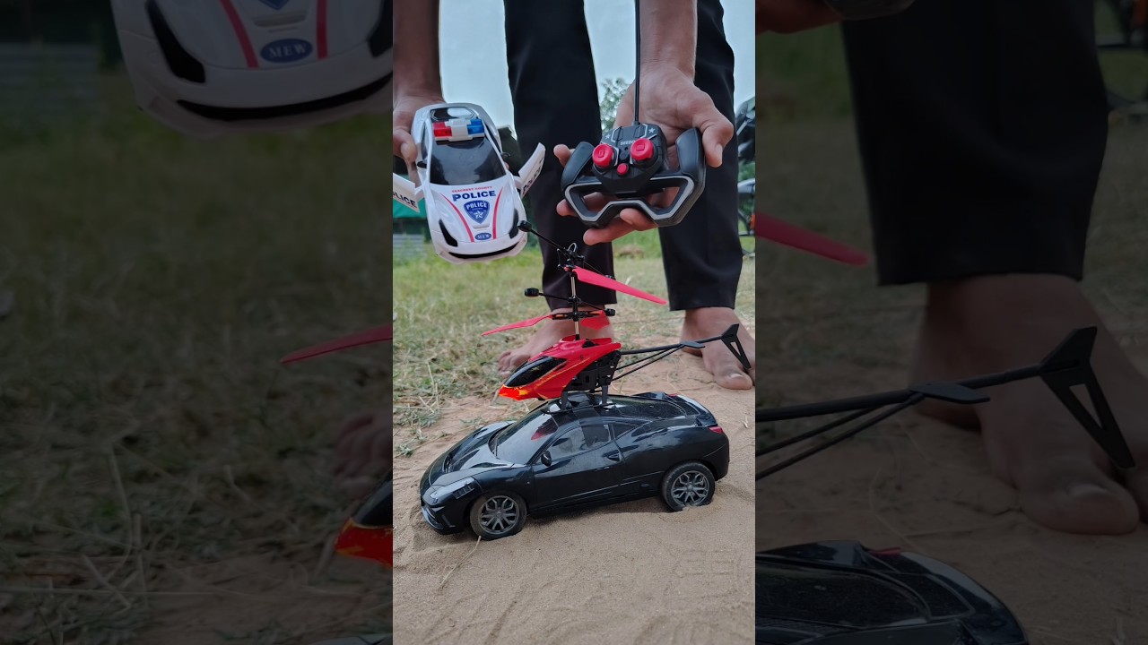 Ekta Police Car and Rc flying Car Unboxing🔥