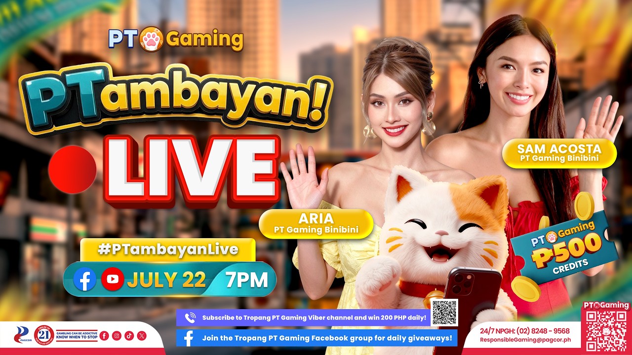 PTambayan LIVE! Tambay, Enjoy, and Win ₱500 PT Gaming Credits