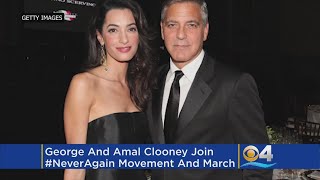 George & Amal Clooney To Join Parkland Students’ March For Our Lives In D.C.