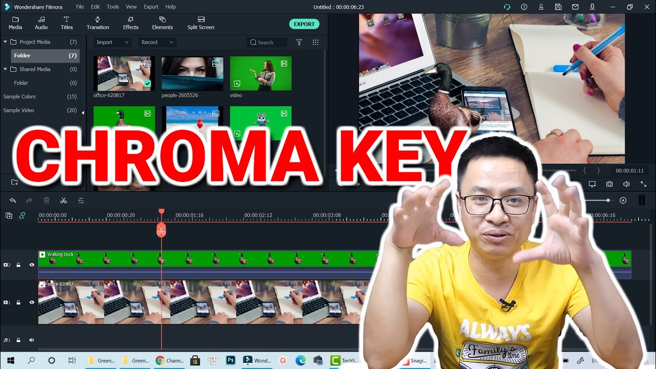 Chroma Key trong Filmora X là công cụ mạnh mẽ cho phép bạn loại bỏ phần nền video và thay thế bằng các cảnh quay khác. Với khả năng xử lý ổn định và dễ sử dụng, Chroma Key sẽ giúp cho video của bạn trở nên chuyên nghiệp và thu hút hơn.