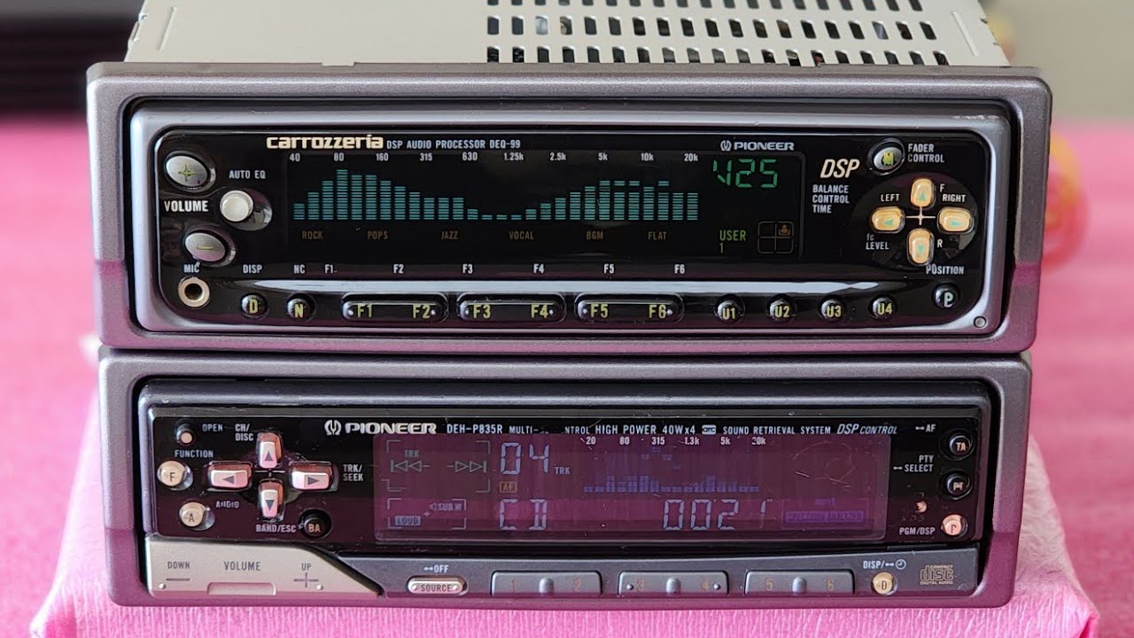 Carrozzeria PIONEER DEQ-99 オーディオプロセッサー○現状品