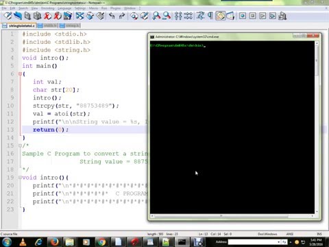 C PROGRAM LIBRARY FUNCTIONS  EXAMPLE