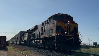 KCS 4767 ES44AC w/ Double Mid DPUs Leads CPKC Intermodal I183