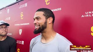 USC QB Caleb Williams on Utah’s defense, turnaround after first loss of season