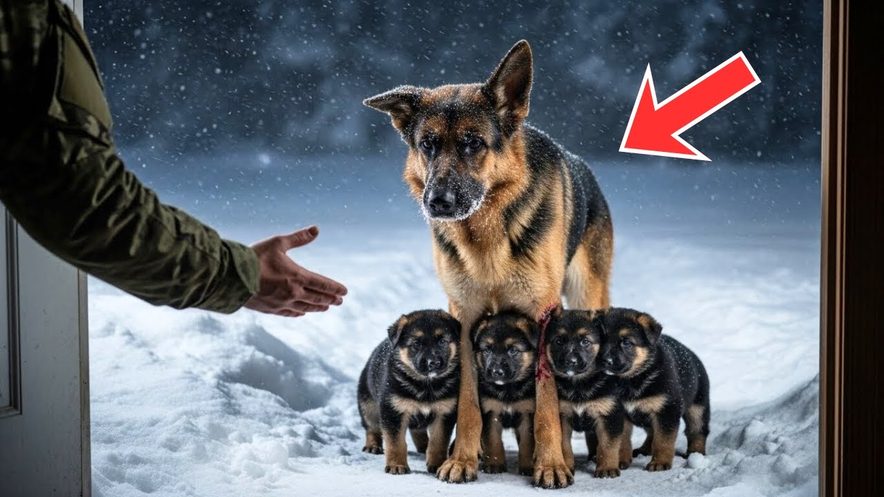 A Navy SEAL Opens His Cabin to a Freezing Dog Family — What the Dogs Do Shocks Everyone