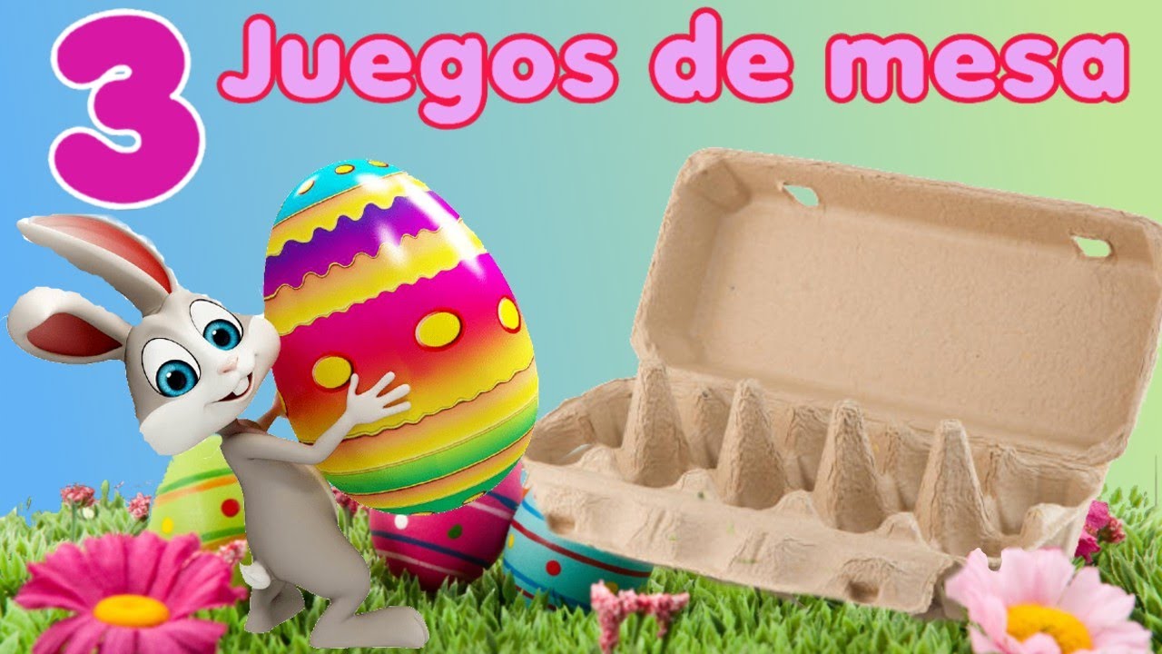 Ideas para pascua con cajas de huevos hueveras cartón 🐰 manualidades