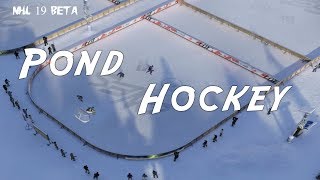 NHL 19 Beta Pond Hockey - First Diamond Win
