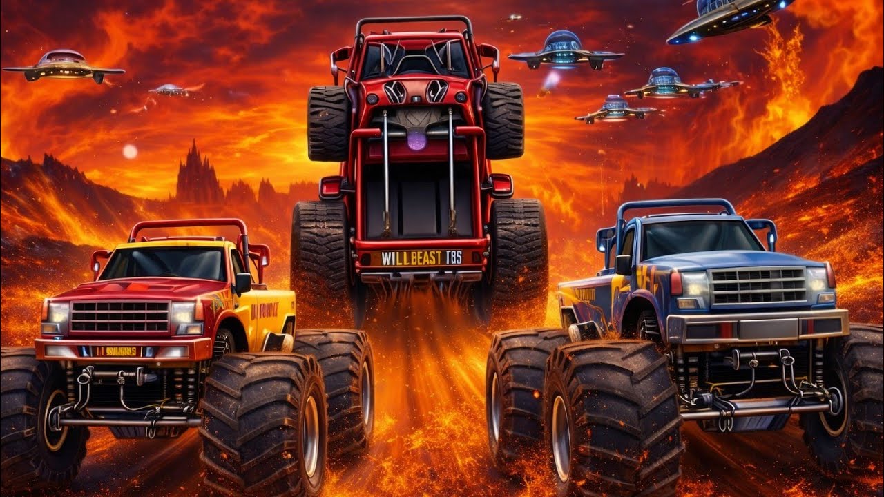 Ultra Real Monster Truck Stunt Challenge 😱 | Extreme Driving Skills