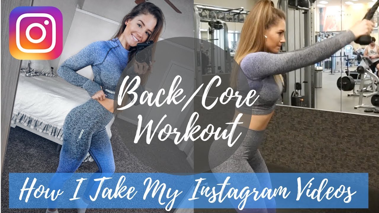 Back Workout How I Take IG Videos Preppin Pro Style (ep.1) YouTube