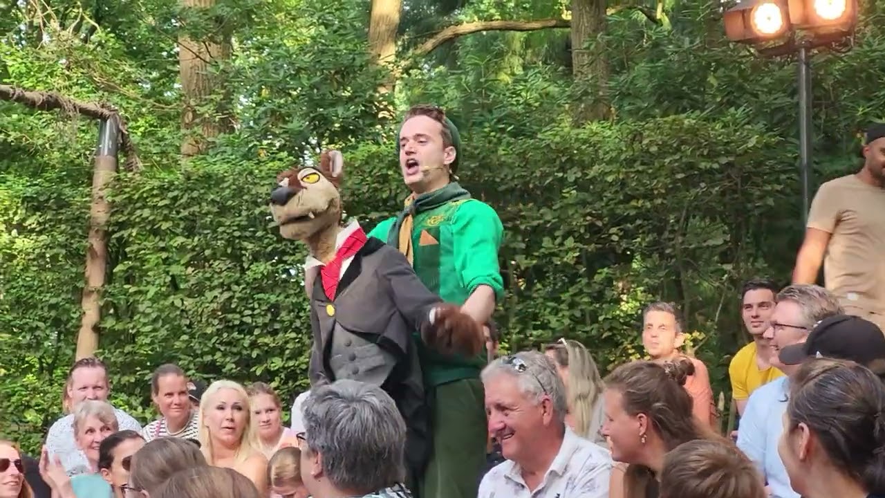 Avond met wolf zomer Efteling 2024